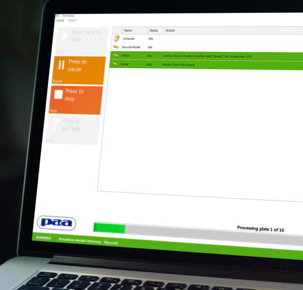 Harmony User Interface