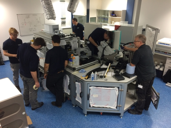 PAA S-CEL installation team PAA S-CEL installation team